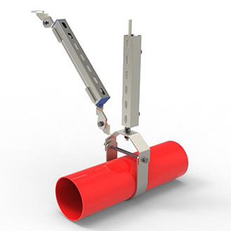 消防给水管侧向支吊架