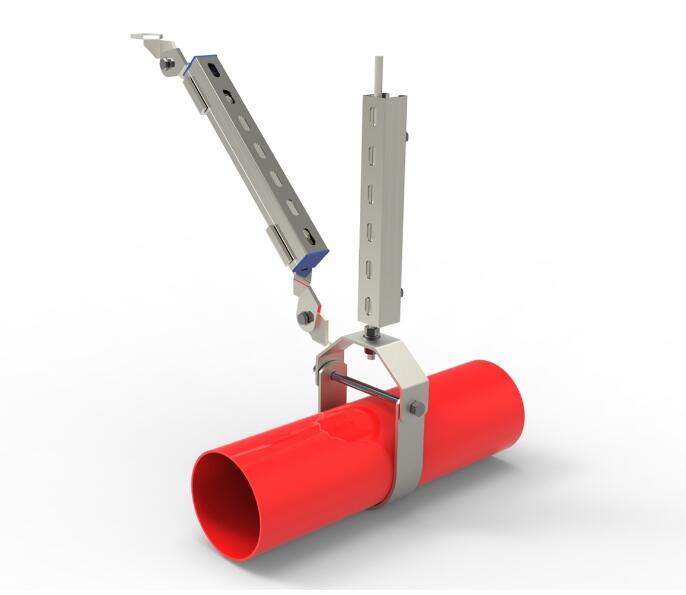 消防给水管侧向抗震支吊架产品图片