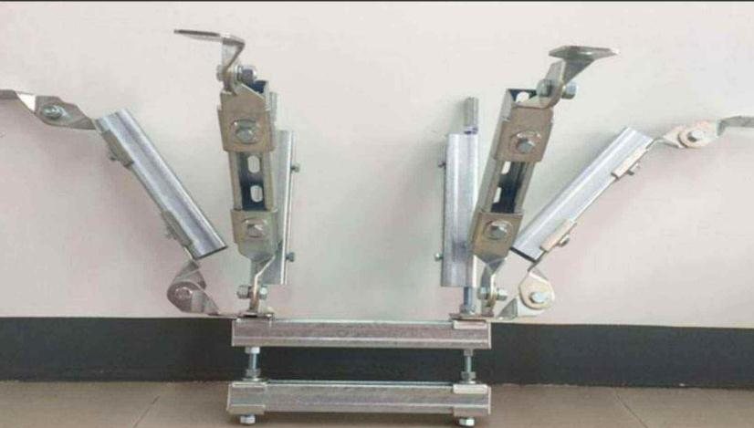 抗震支吊架在使用中的场景摄图