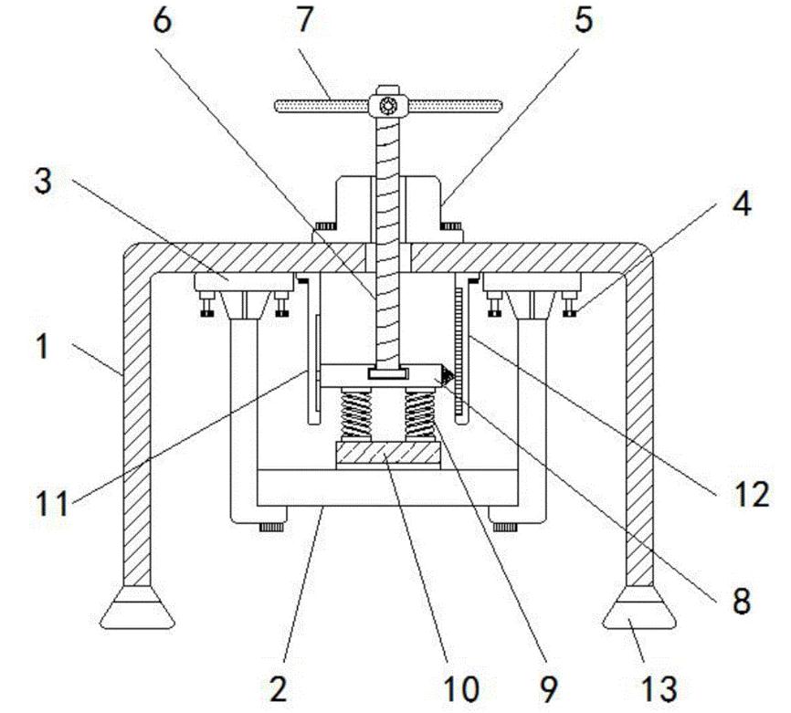 通风系统抗震支吊架横梁的安装图解