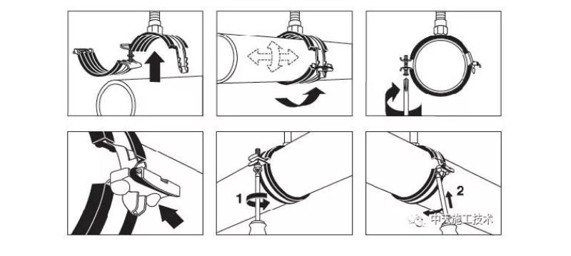调节齿管束安装示图
