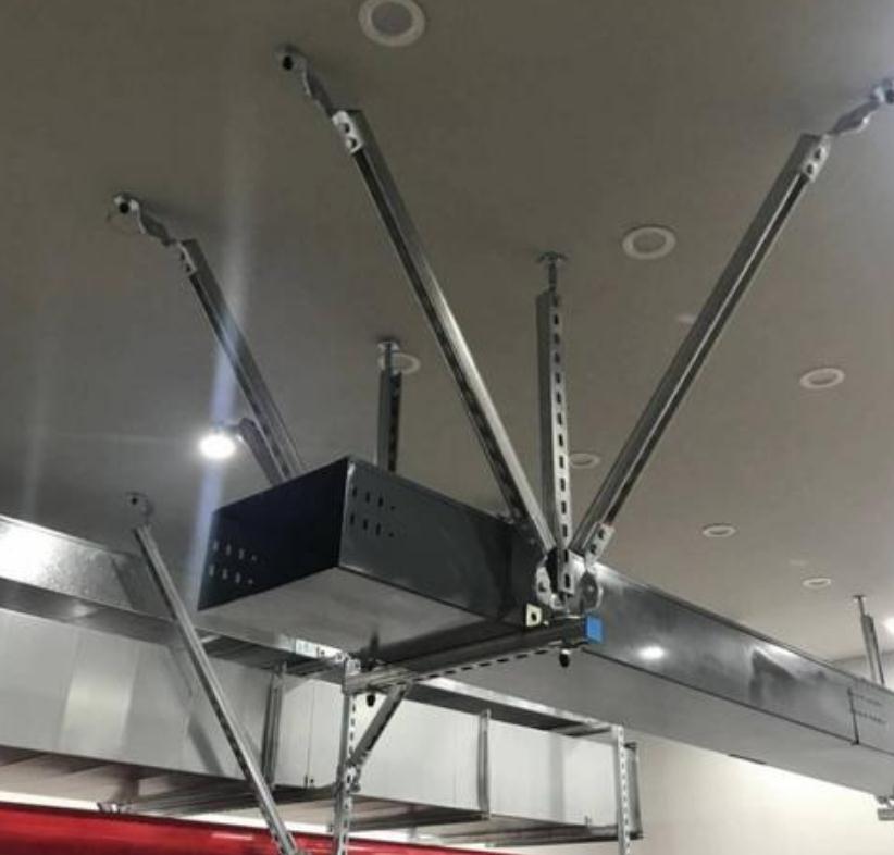 通风管抗震支架安装图例