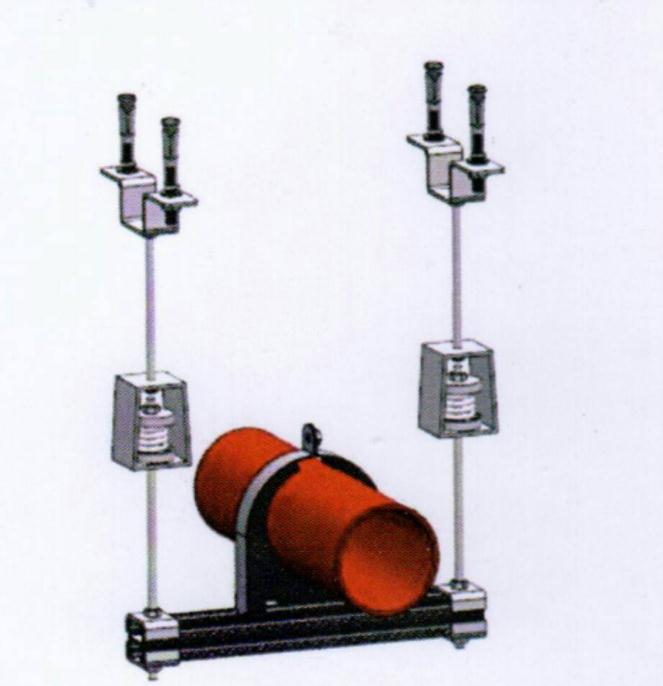 弹簧成品抗震支吊架使用场景摄图